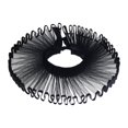 thumbnail image 1 of Sharprepublic Elizabethan Clown Neck Ruffle Comfortable Ruffled Collars for Halloween Medieval Black, 1 of 8