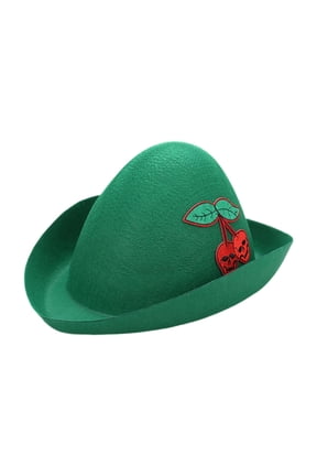 Felt Halloween Hat Lightweight Novelty Party Hat for Cosplay Party Festival Cherries