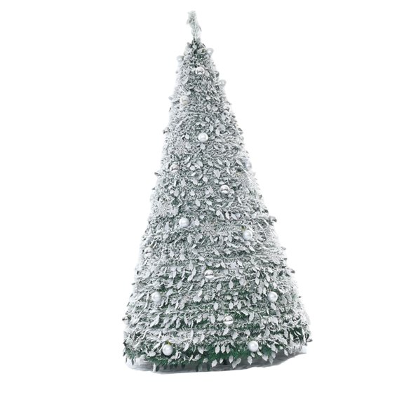 Sharprepublic Foldable Christmas Tree Gift Creative Easy Assemble for Holiday Party Office 210cm