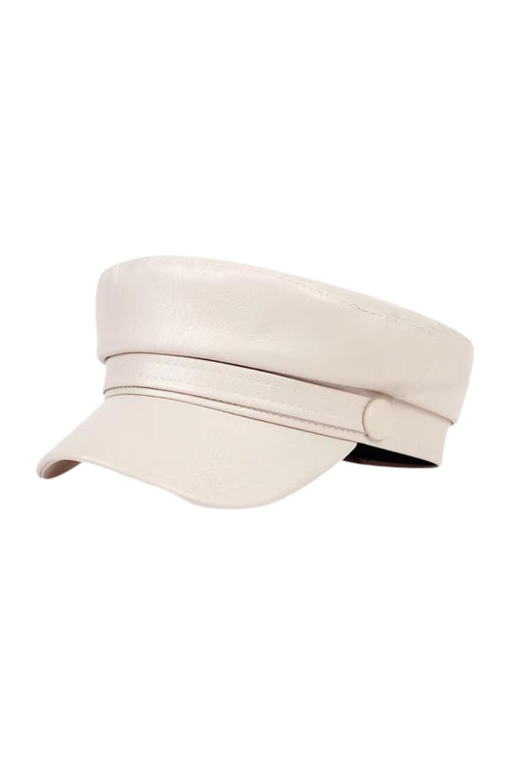 Newsboy Cabbie Cap Fiddler Cap Acht Sailor Hat Hat Headwear Travel Women H Beige