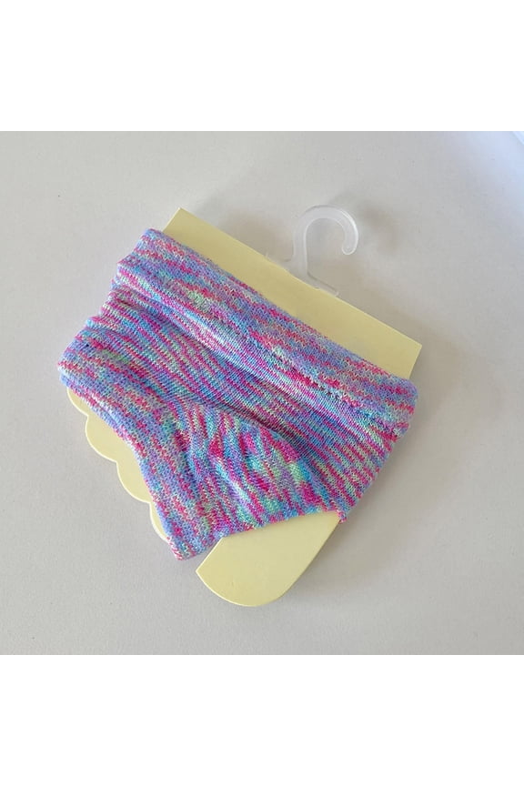 Open Toe Half Socks Portable Front Foot for Summer Sports Outdoor Activities Purple