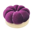 thumbnail image 1 of Sharprepublic Pin Cushion Pad Pumpkin Shape Accessory Handcraft Tool Wooden Base Pillow, 1 of 8
