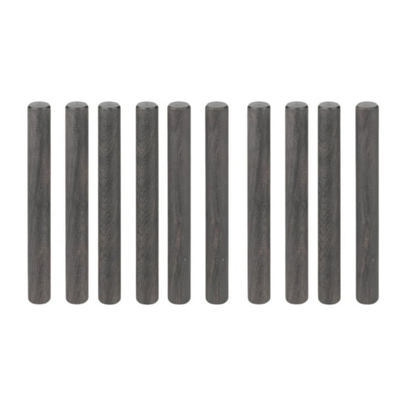 Sharprepublic Round Wooden Dowel Rods Decor Unfinished Hardwood Sticks for Arts DIY Crafts 1.2x10 cm