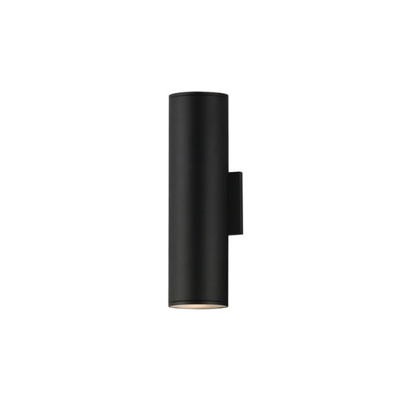 86216BK-Maxim Lighting-Stout - 18W 2 LED Outdoor Wall Mount-15 Inch Tall and 4.25 Inch Wide