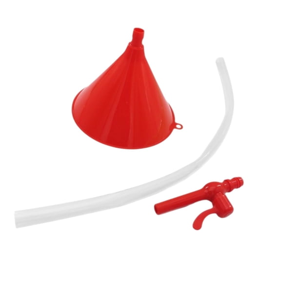 Sharprepublic Single Tube Beer Funnel Leakproof Beverage Funnel for Festivals Party Events