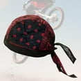 thumbnail image 1 of Sharprepublic Skull Cap Breathable Head Cover Headscarf for Men Women Sweat Wicking Beanie Black, 1 of 8