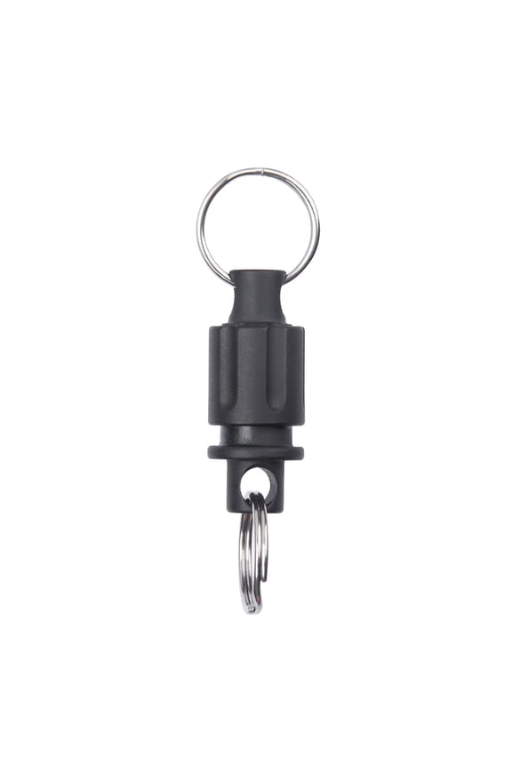 Titanium Quick Release Keychain Car Key Holder with Key Rings for Daily Life Black