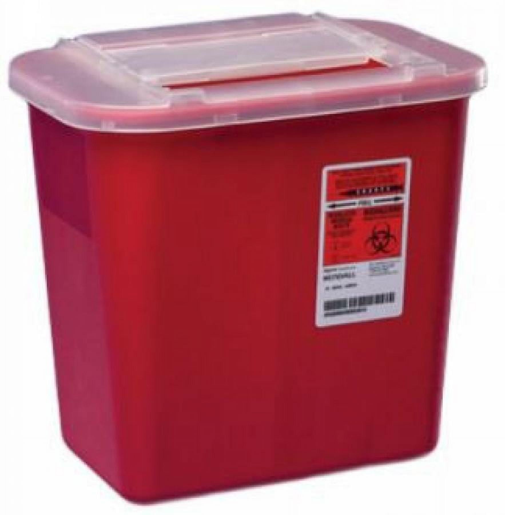 SharpsAGator Multipurpose Sharps Container, 10.25 Inches High x 7