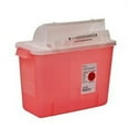 thumbnail image 1 of SharpStar Sharps Container 8534SA In-Room 1-Piece Horizontal Entry Lid Translucent Red Each 8 Quart, 1 of 1