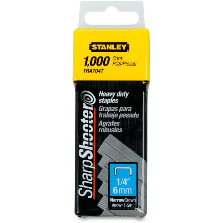 SharpShooter Heavy-Duty Tacker Staples, 0.25 SharpShooter Heavy-Duty Tacker Staples, 0.25