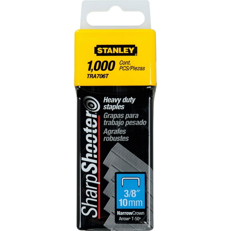 SharpShooter Heavy-Duty Tacker Staples, 0.38 SharpShooter Heavy-Duty Tacker Staples, 0.38