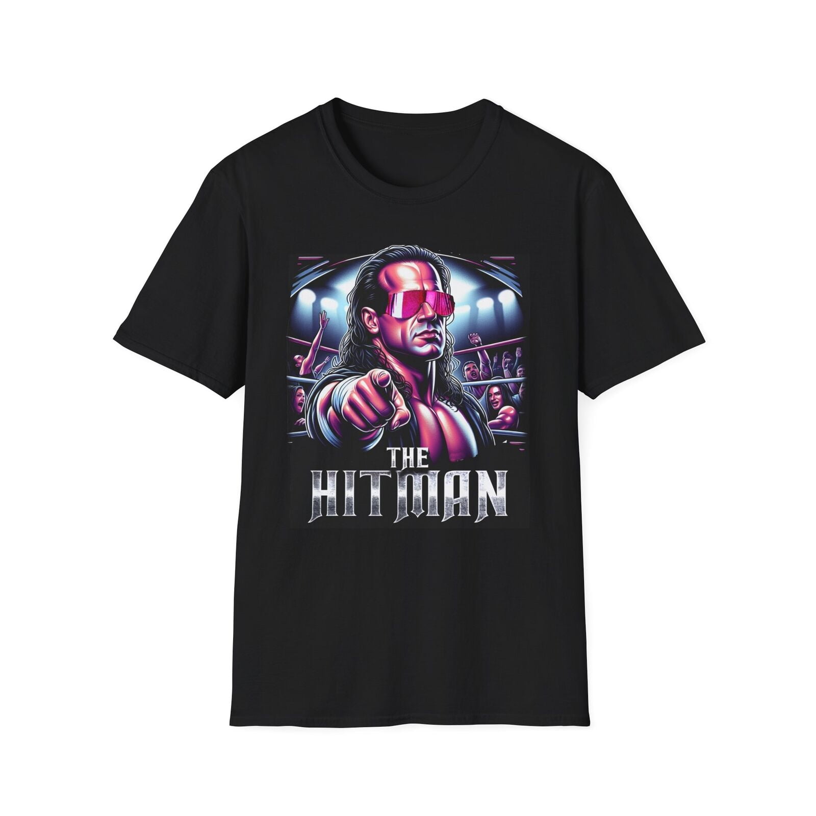 Sharpsooter Sharpshooter Legacy: Bret 'The Hitman' Hart Tee - Walmart.com