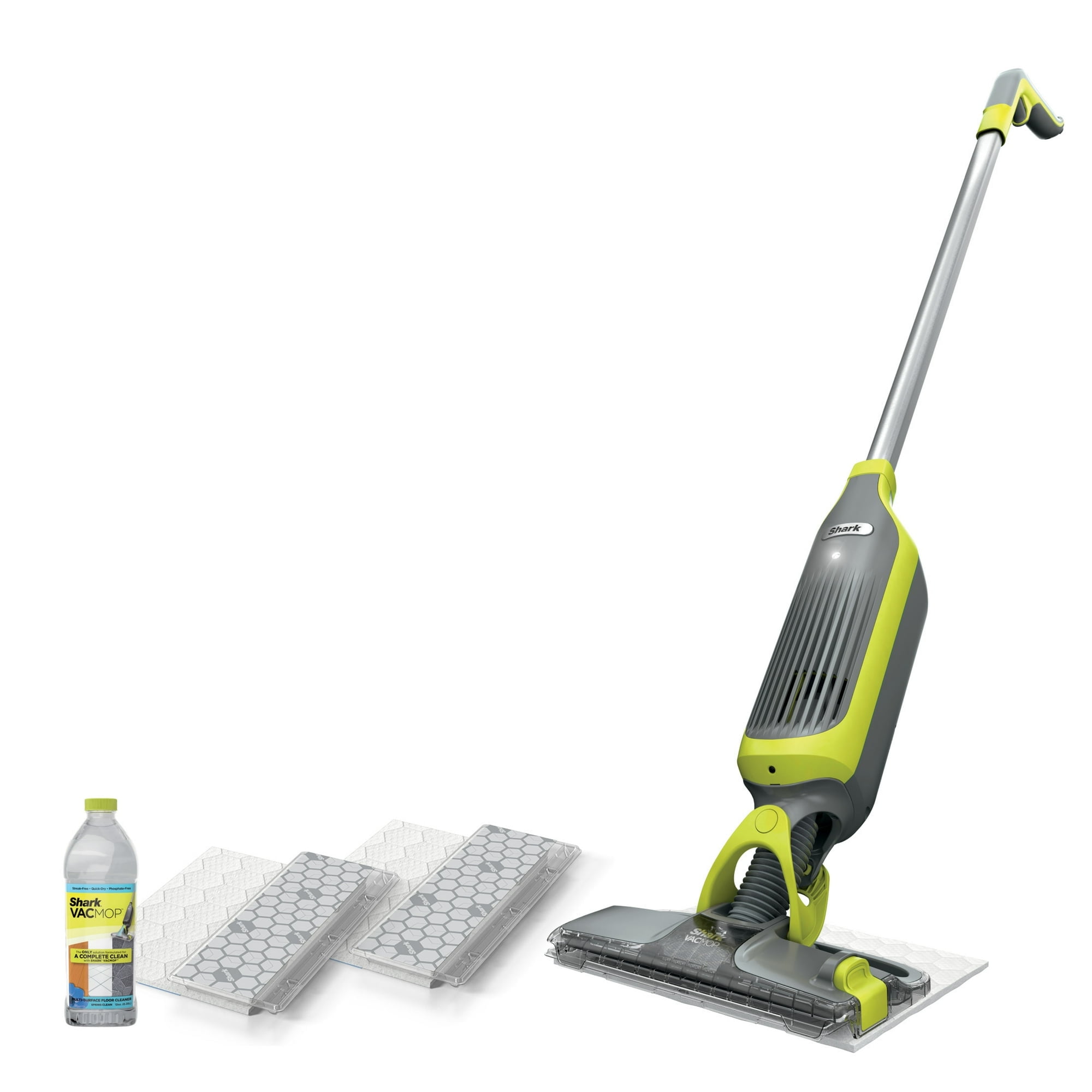 Green Cordless Stick Vacuum Cleaner with Rechargeable Batteries