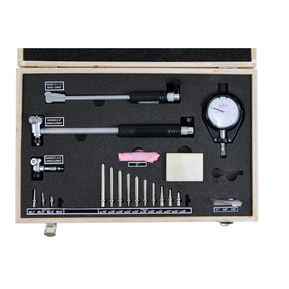 Shars 0.7-6" Dial Bore Gage Gauge .0005" Engine Cylinder Measuring Hole New 303-4768 L)