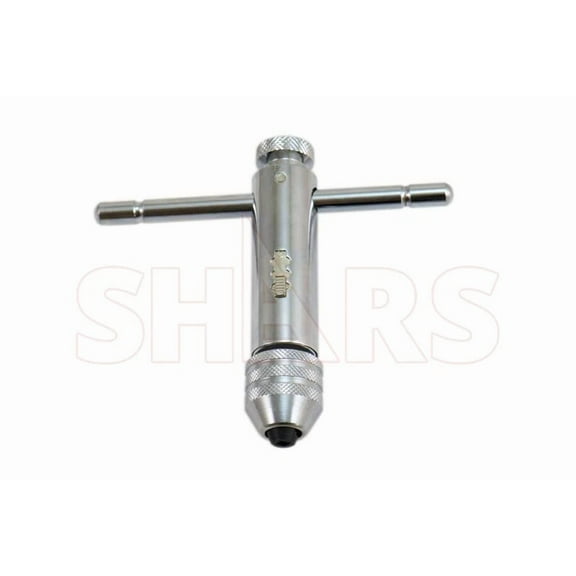 Shars 1/4 - 1/2" T-Handle Ratchet Tap Wrench New !}