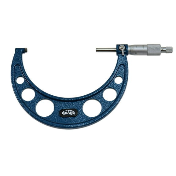 Shars 4-5" Solid Metal Frame Outside Micromete, 0.00024" Accuracy 303-2610 S)