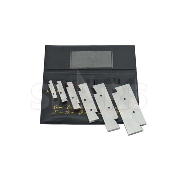 Shars Steel Adjustable Parallel Set 6 PCS 3/8" to 2-1/4" New P