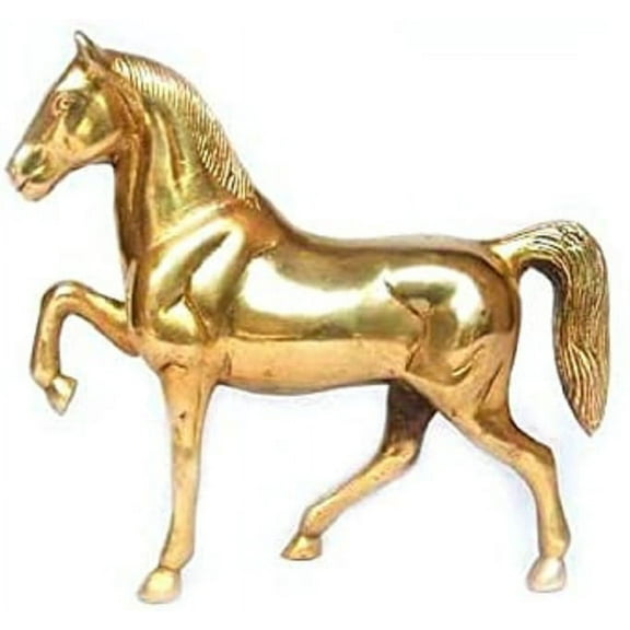 Sharvgun Brass Horse Statue Office Dcor Idol Figurine Showpiece