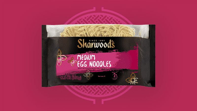 Sharwood's Chinese Medium Egg Noodles 12.3 oz (Pack of 8)