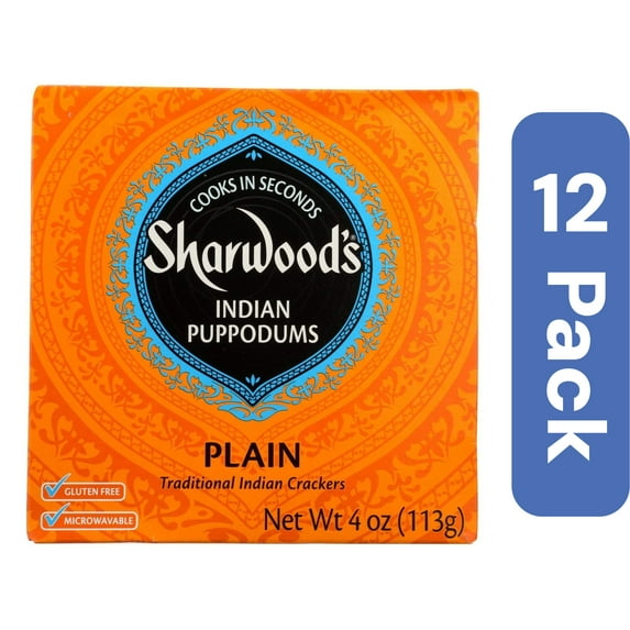 Sharwood's Poppadoms 4 oz (Pack Of 12)