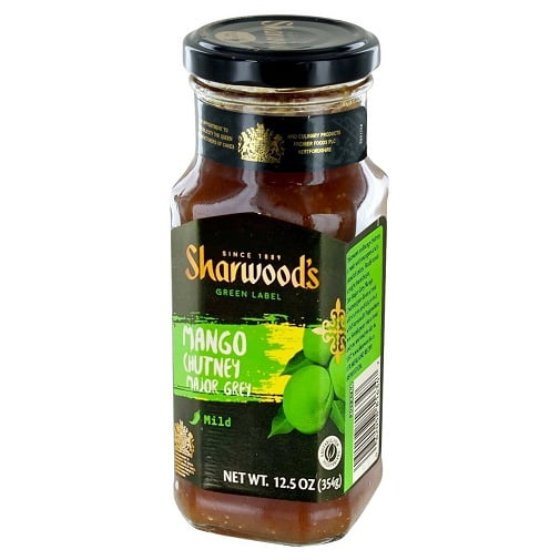 Sharwoods Major Grey Mango Mild and Fruity Chutney, 12.5 oz