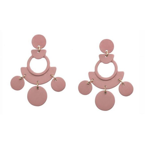 Shashi EAprilrose April Earring - Rose
