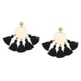 thumbnail image 1 of Shashi EJamieTasselgold Jamie Tassel Earrings - Gold, 1 of 1