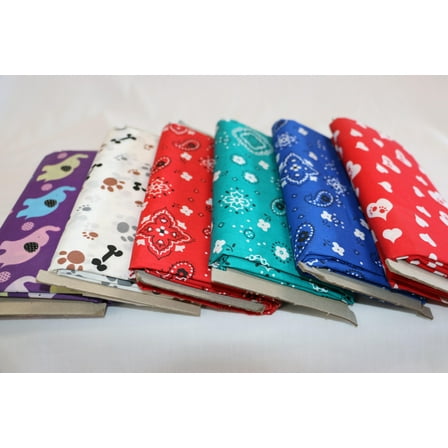 Shason Textile 2 Yard Cut Poly Cotton Print Fabric, Assorted Prints, 44" Wide for Crafts & Sewing