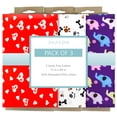 thumbnail image 1 of Shason Textile (2 Yards) Pack of 3 Poly Cotton Theme Bundle for Crafts and Projects, Pet Prints, 1 of 8