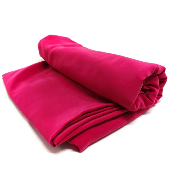 Shason Textile (3 Yards Cut) Peach Skin Fabric, Fuchsia, Available In Multiple Colors