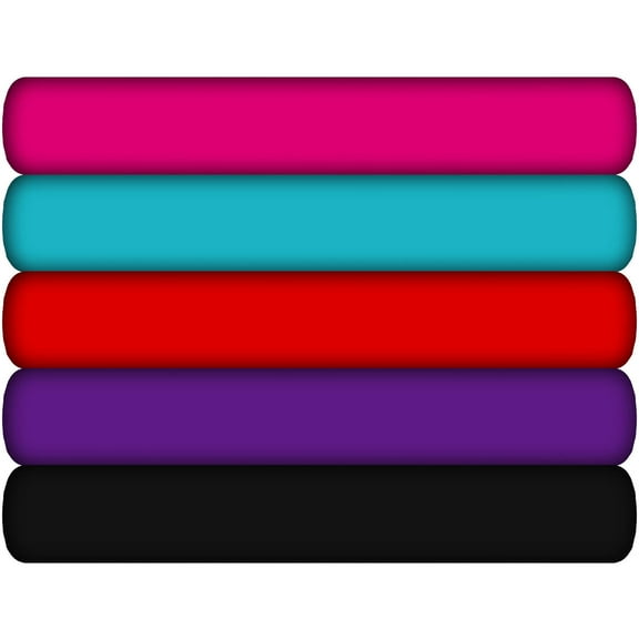 Shason Textile (3 Yards Cut) Peach Skin Fabric, Purple, Available In Multiple Colors