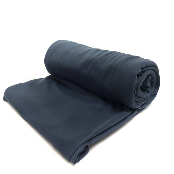 Shason Textile (3 Yards Cut) Poly Knit Solid Fabric For Creative Projects, Charcoal, Available In Multiple Colors.