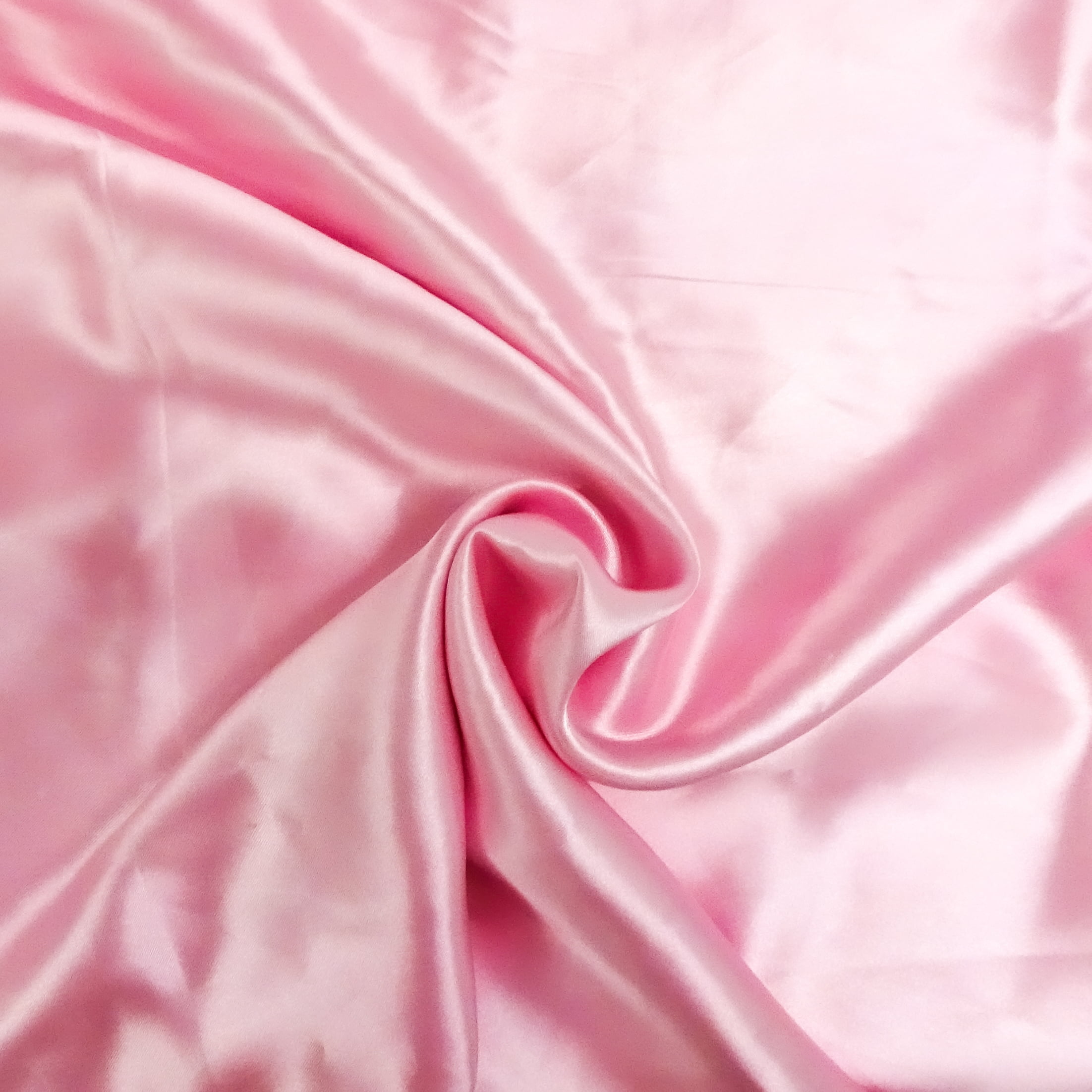 Shason Textile (3 Yards Cut) Special Occasion Costume Satin, Light Pink,  Available In Multiple Colors 