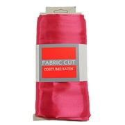 Shason Textile (4 Yards Precut) Special Occasion Costume Satin Precut Fabric, Magenta