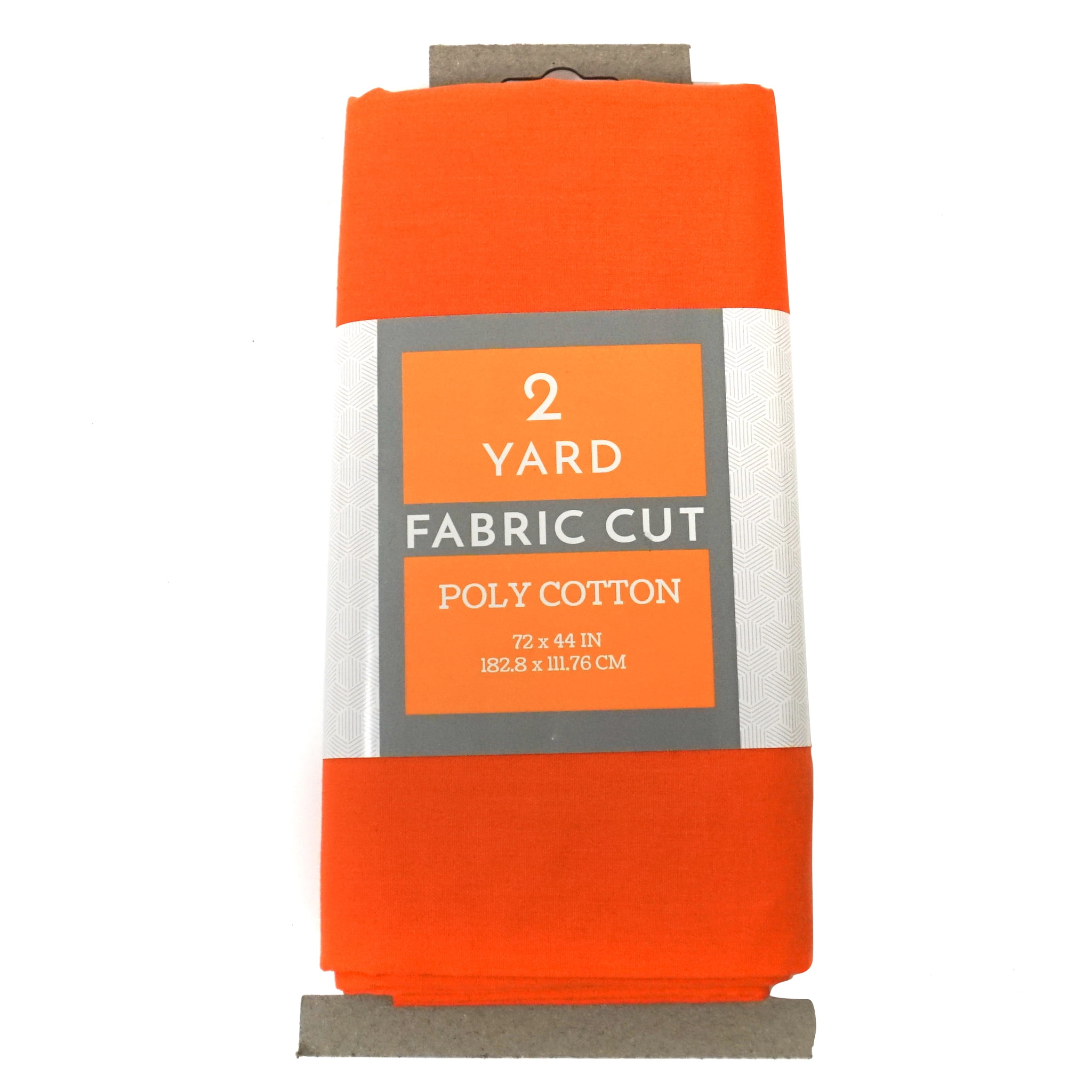Shason Textile 45" (2 Yards Cut) Craft Projects Quilting Poly Cotton Fabric, Carrot