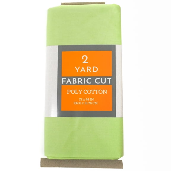 Shason Textile 45" (2 Yards Cut) Craft Projects Quilting Poly Cotton Fabric, Mint