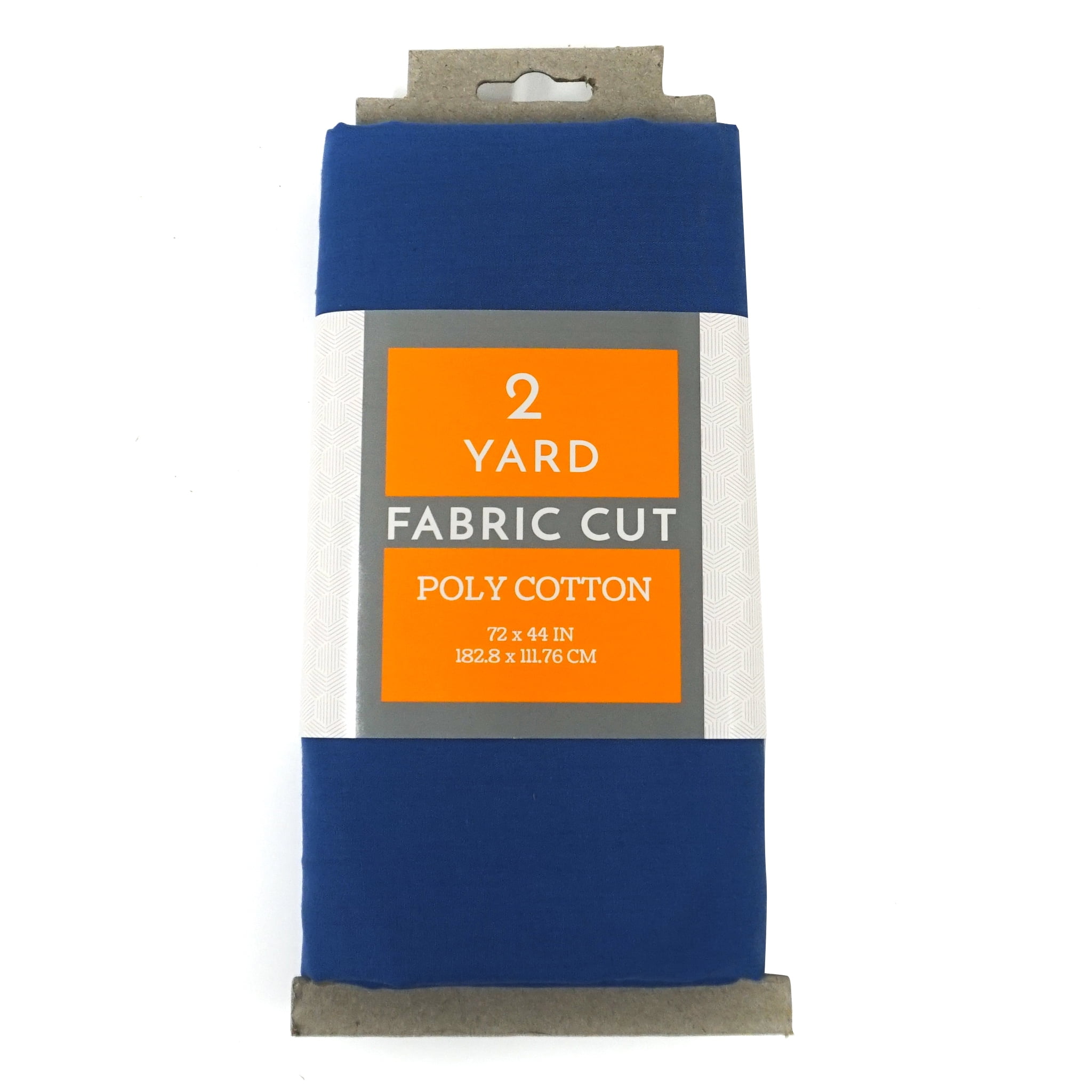 Shason Textile 45" (2 Yards Cut) Craft Projects Quilting Poly Cotton Fabric, Royal