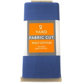 Shason Textile 45" (2 Yards Cut) Craft Projects Quilting Poly Cotton Fabric, Steel