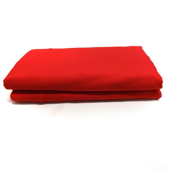Shason Textile 45" x 3 yd 100% Cotton Solid Print Craft Fabric, Red