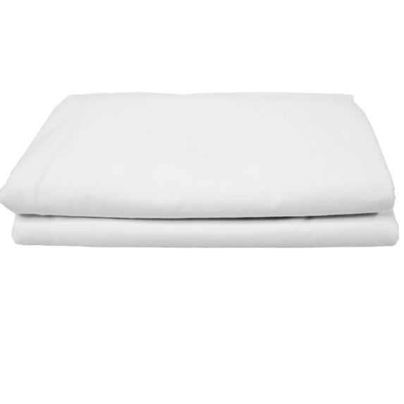 Shason Textile 45" x 3 yd 100% Cotton Solid Print Craft Fabric, White