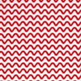 thumbnail image 1 of Shason Textile 45" x 3 yd Cotton Polyester Blend Geometric Sewing & Craft Fabric, Red and White, 1 of 5