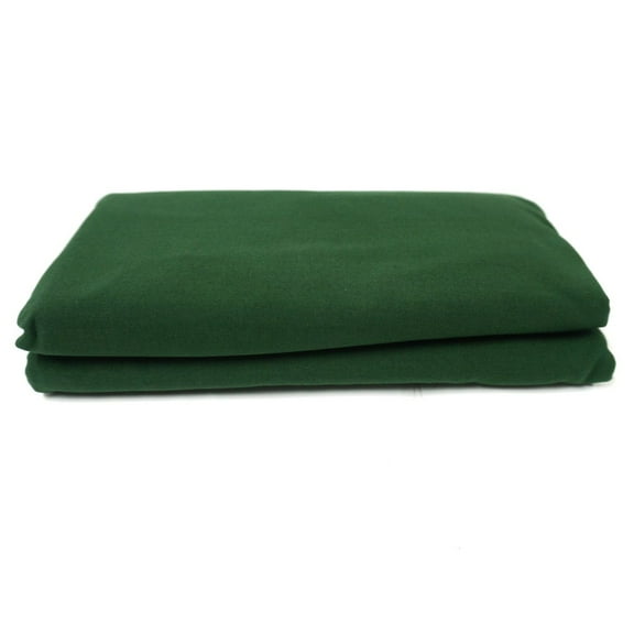 Shason Textile 45" x 8 Yards 100% Cotton Solid Craft Fabric, Evergreen