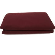 Shason Textile 45" x 8 Yards 100% Cotton Solid Craft Fabric, Merlot