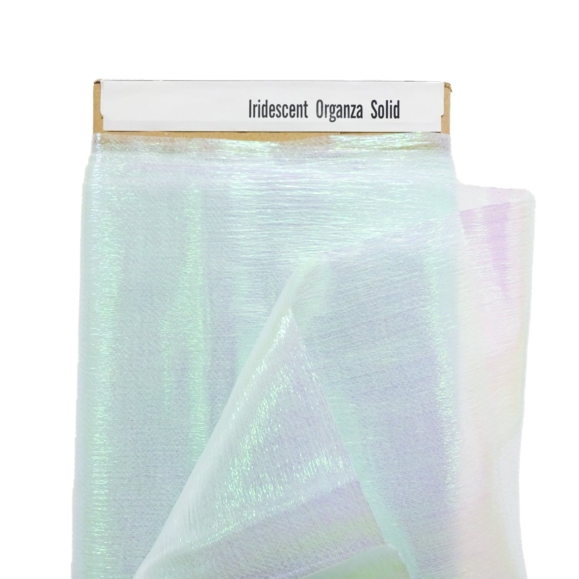  Ganeen 11 Yards Iridescent Fabric Organza Fabric Sheer