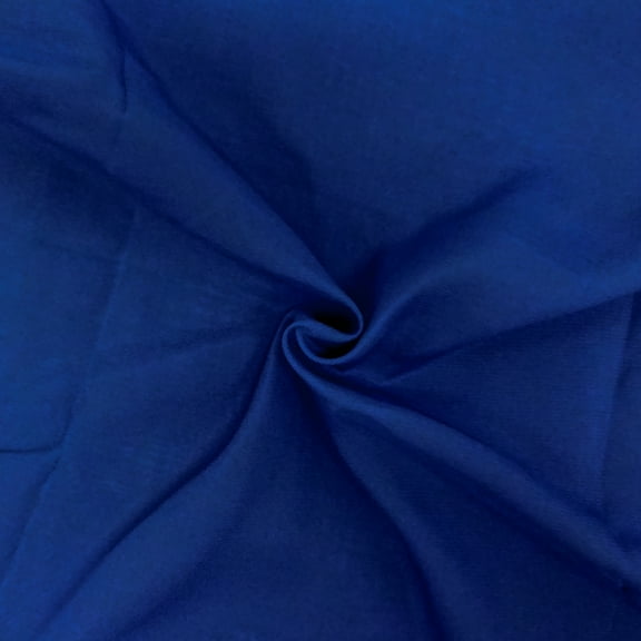 Shason Textile 60" x 3 yd 100% Polyester Chiffon Solid Print Craft Fabric, Royal