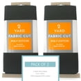 thumbnail image 1 of Shason Textile Craft Quilting Poly Cotton 2 Yards Precut Fabric, Charcoal (Pack of 2), 1 of 10