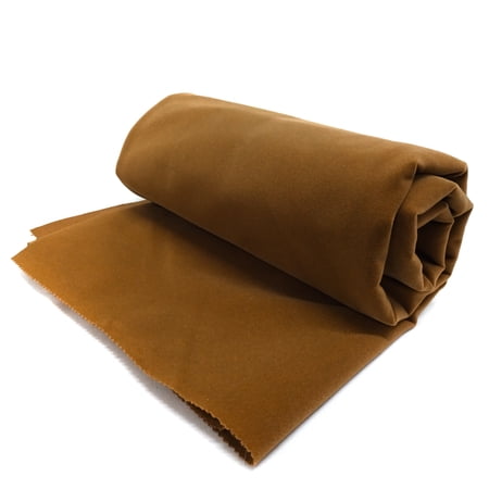 Shason Textile Faux Leather Suede Home Décor Fabric, Tan