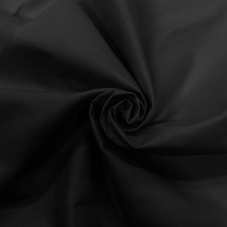 Shason Textile Poly Cotton (3 Yards Cut) x 44" Craft Projects Quilting Precut Fabric, Black