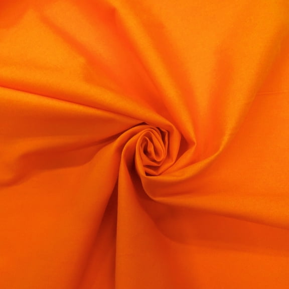 Shason Textile Poly Cotton (3 Yards Cut) x 44" Craft Projects Quilting Precut Fabric, Carrot