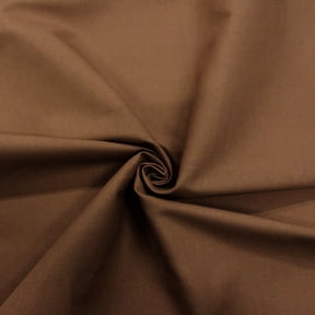 Shason Textile Poly Cotton (3 Yards Cut) x 44" Craft Projects Quilting Precut Fabric, Chocolate